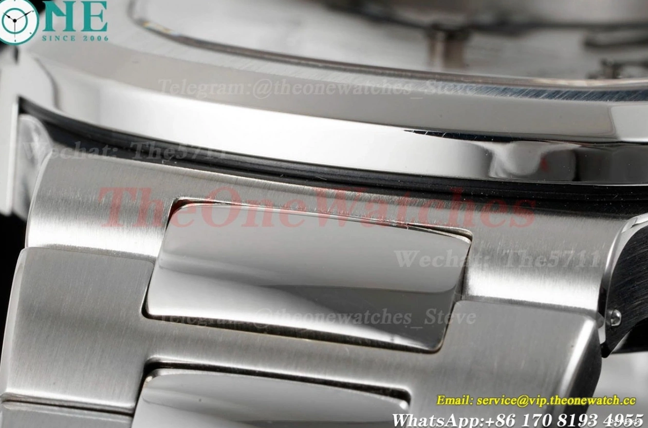 Nautilus 5740 40mm A240 Stk SS SS GRF White 0307